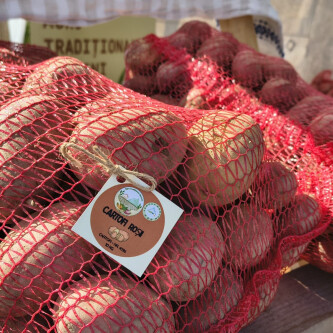 Pachet cu morcovi, cartofi albi și roșii - 12 kg